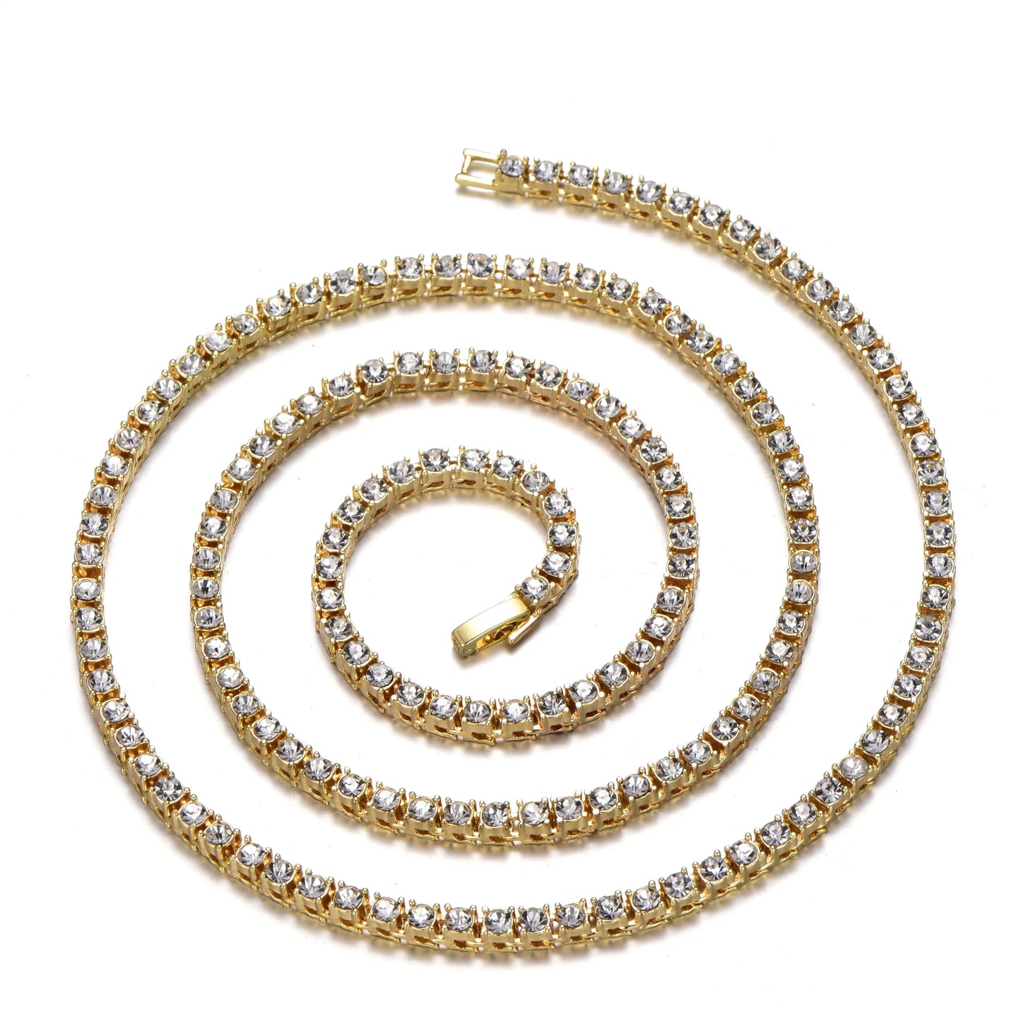 Tennis Chain Iced Out Necklace