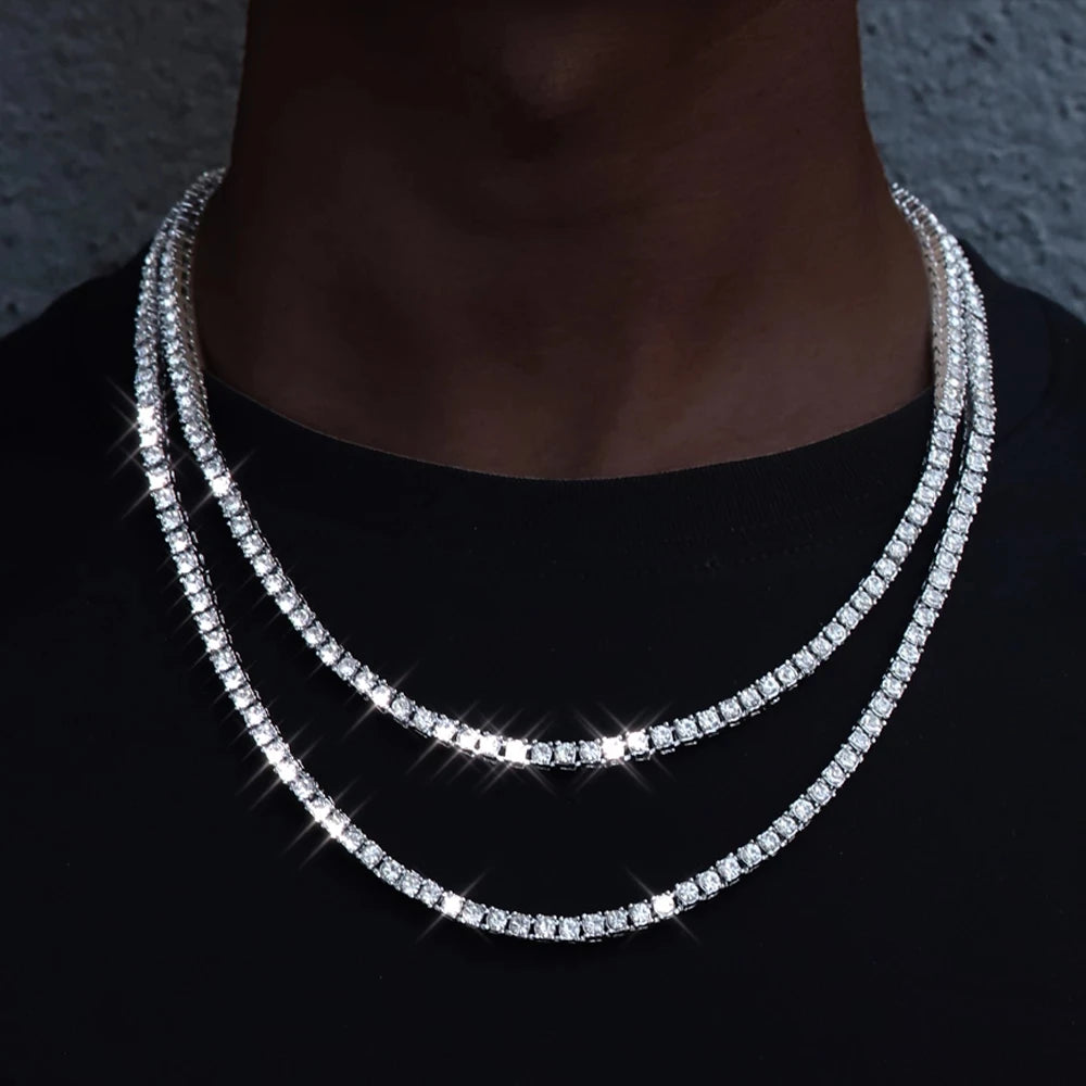 Tennis Chain Iced Out Necklace