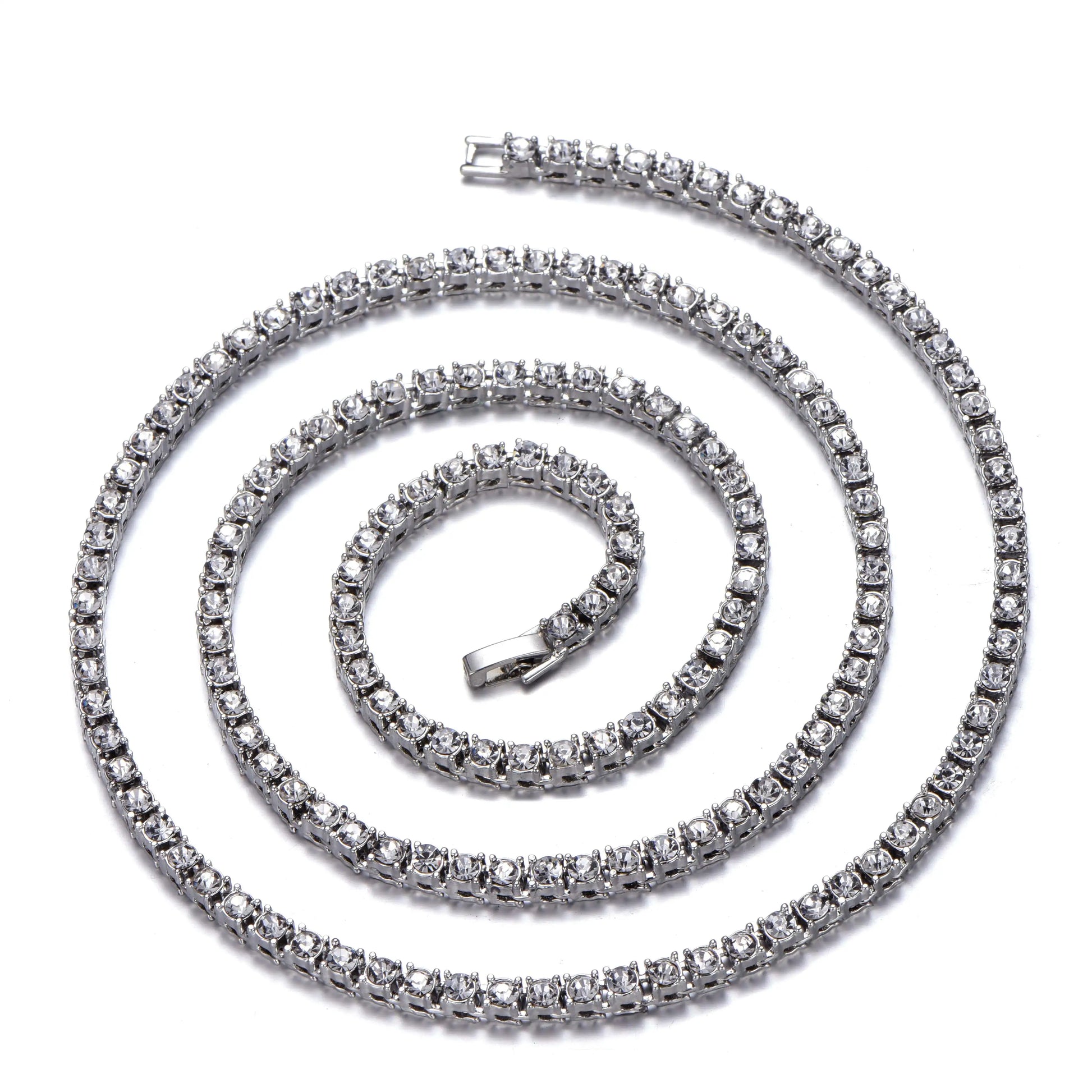 Tennis Chain Iced Out Necklace