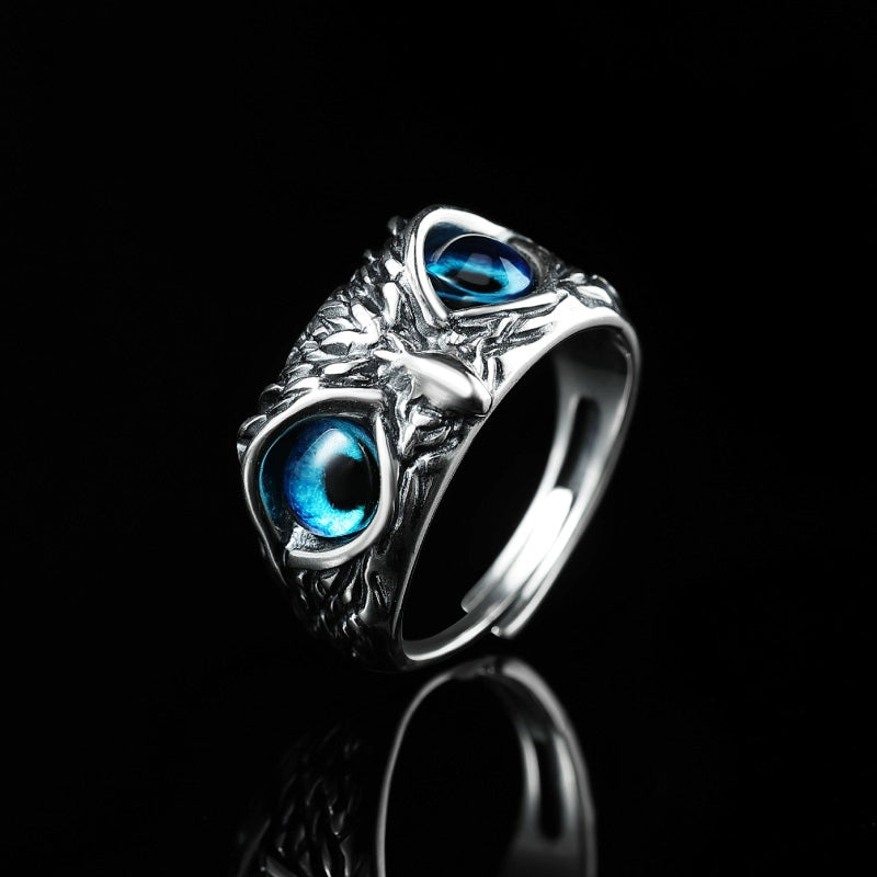 2025 New Men Owl Ring