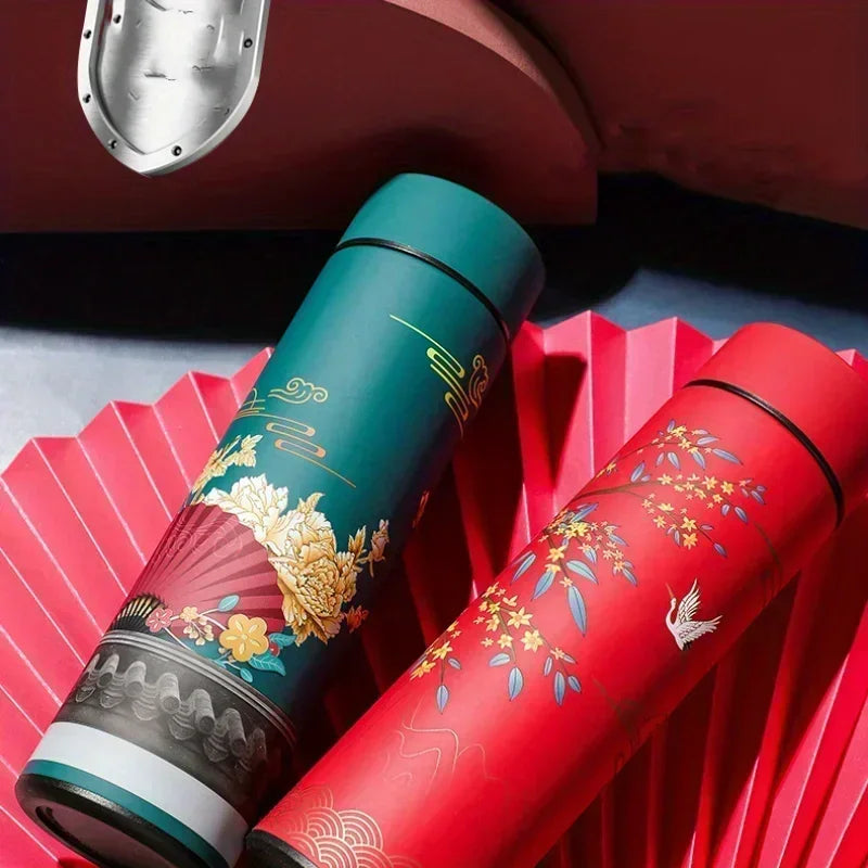 Smart Temp Insulated Chinese Style Water Cup