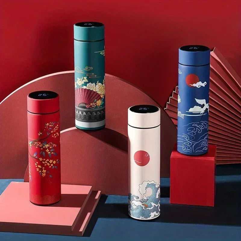Smart Temp Insulated Chinese Style Water Cup