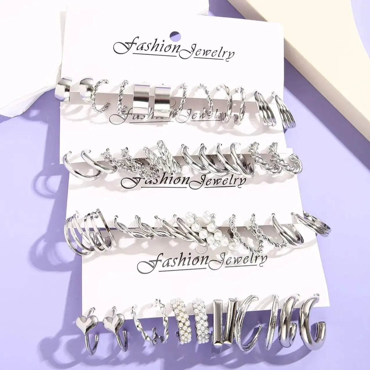 24 Pairs of Earrings Set