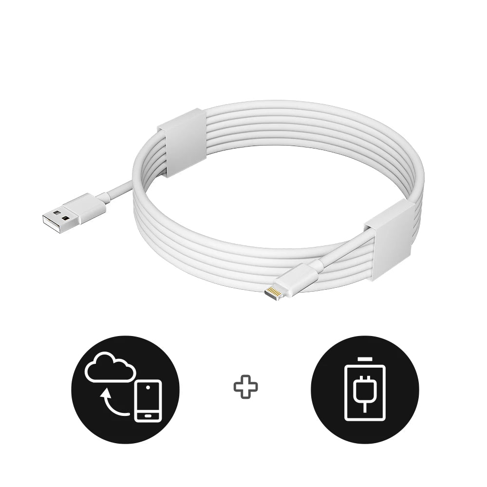 6 Pack 6ft iPhone Fast Charge Cords