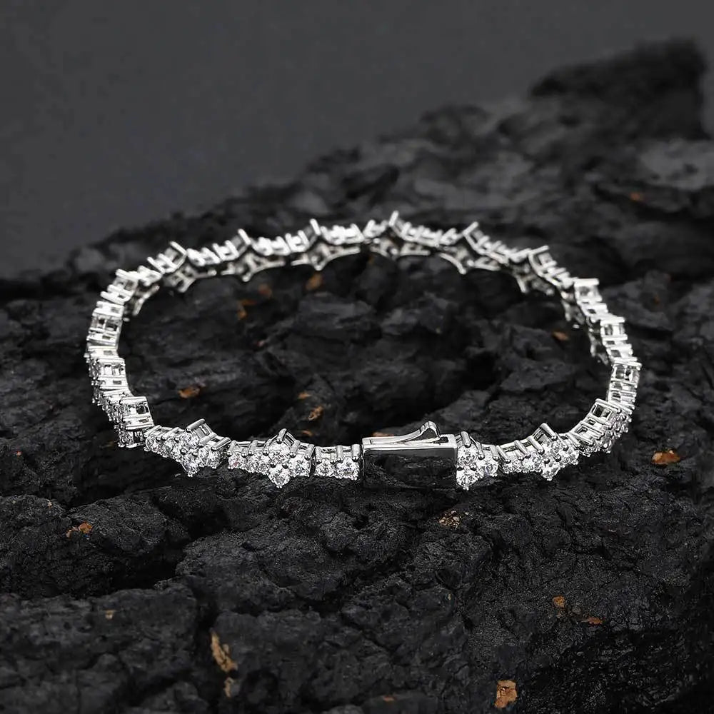 Iced Out Cubic Zirconia Bracelet