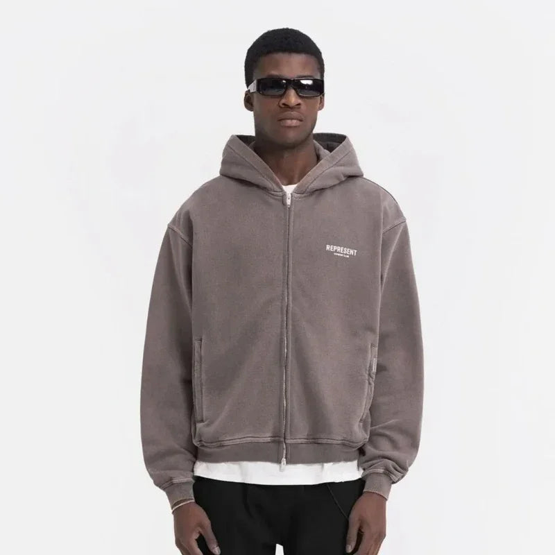 Represent Zipper Hoodie