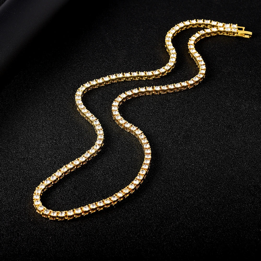 Tennis Chain Iced Out Necklace