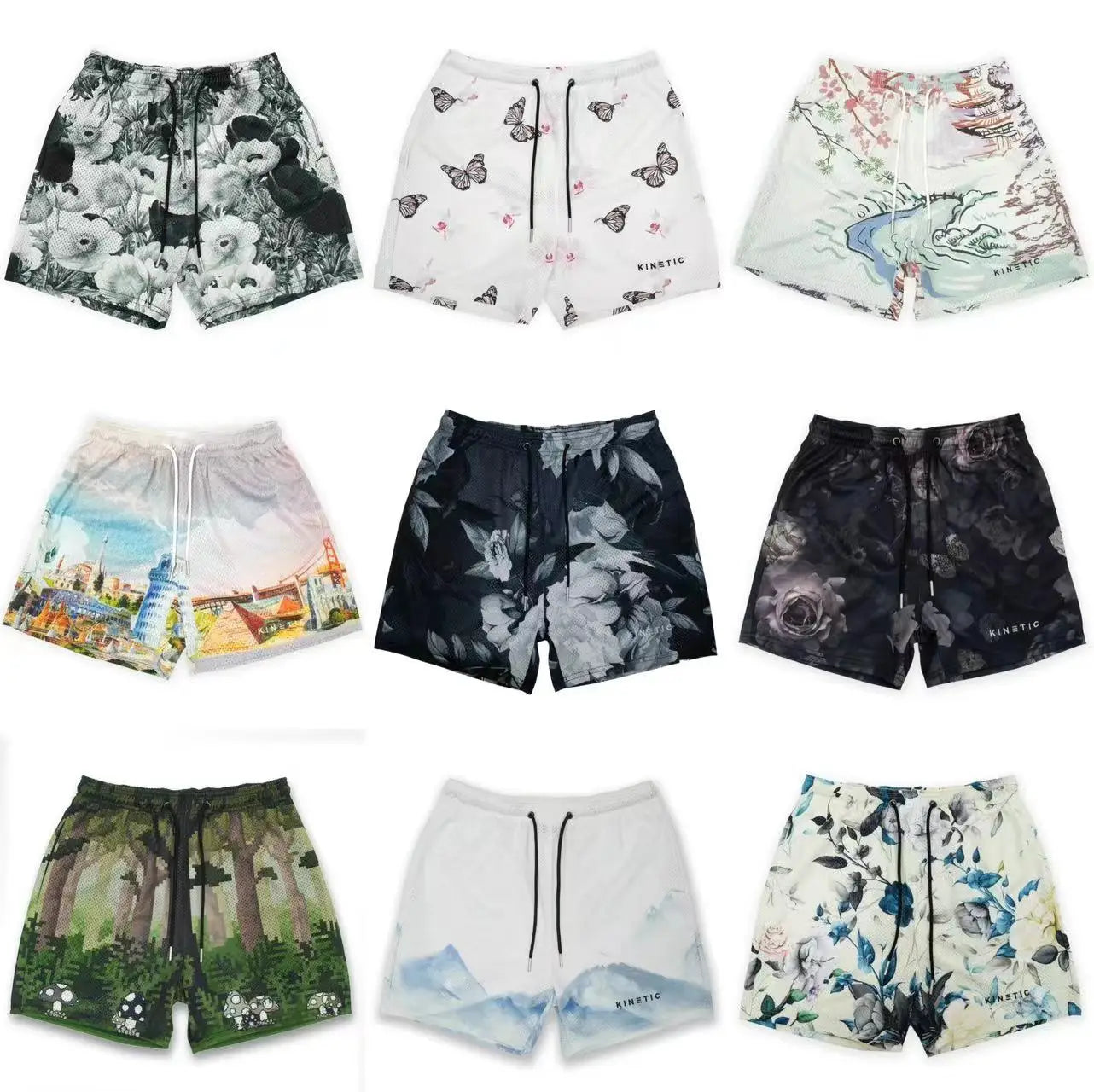 KINETIC Basic Shorts: men's gym/sports shorts