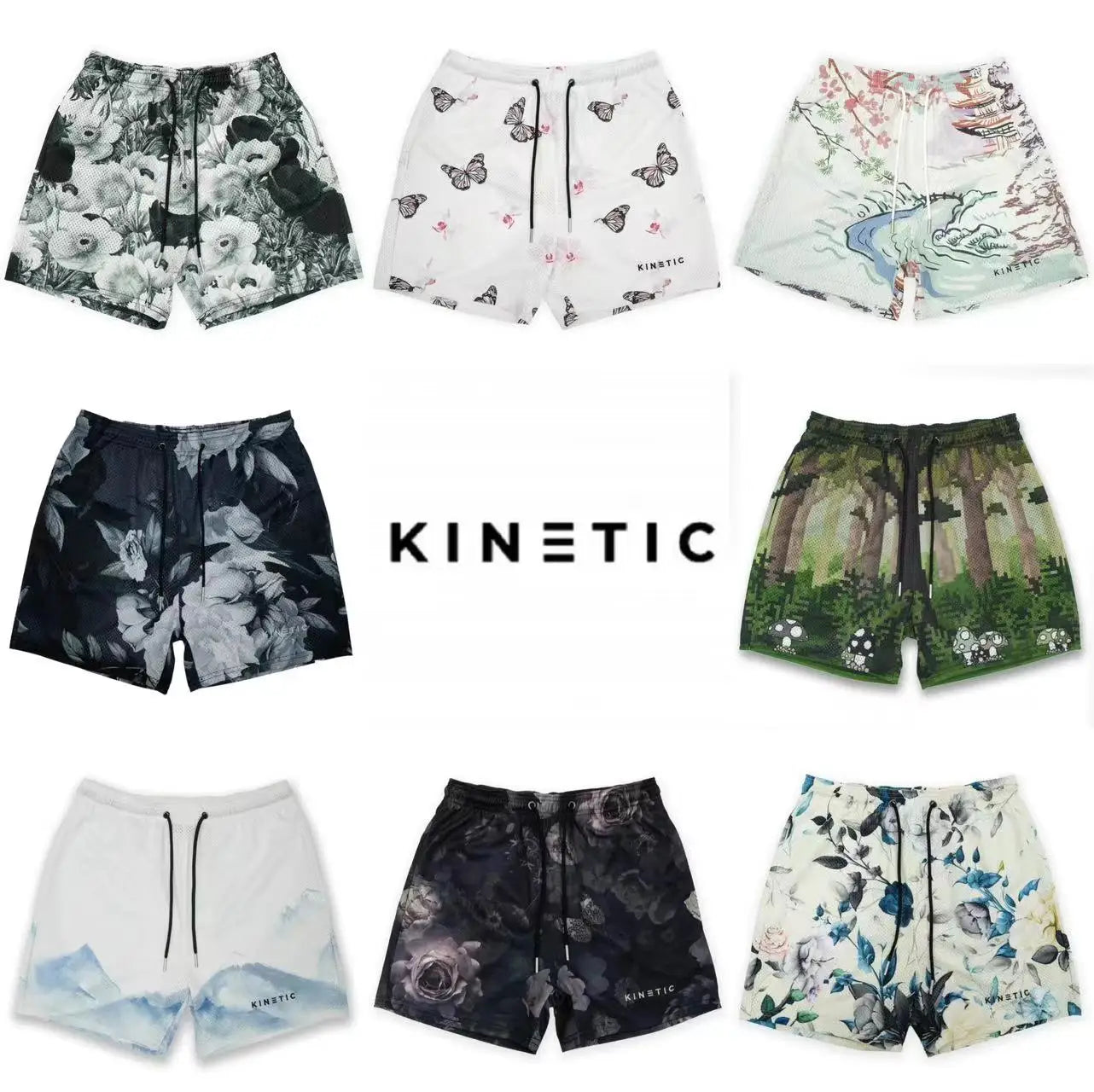 KINETIC Basic Shorts: men's gym/sports shorts