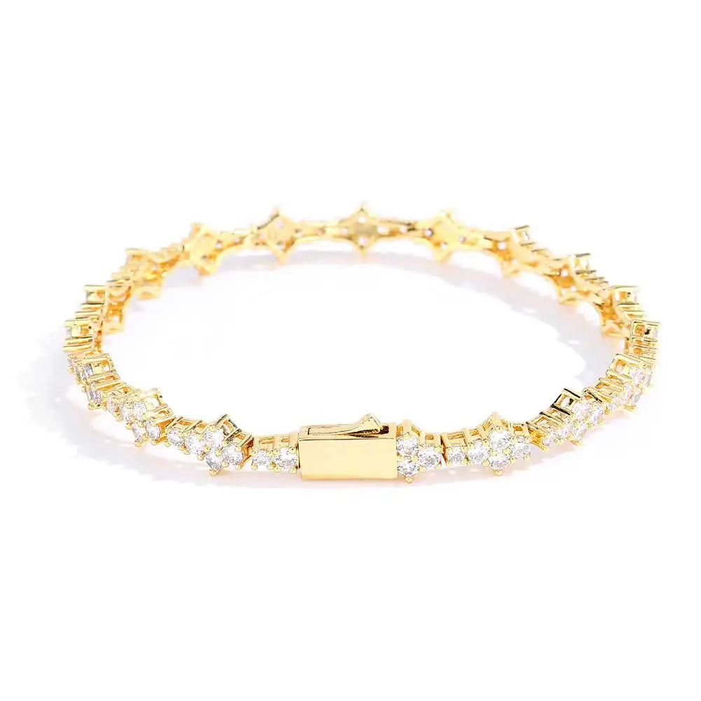 Iced Out Cubic Zirconia Bracelet