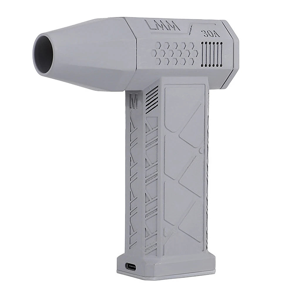 High-Speed 130,000 RPM Mini Turbo Jet Fan - Powerful Brushless Motor Handheld Duct Fan