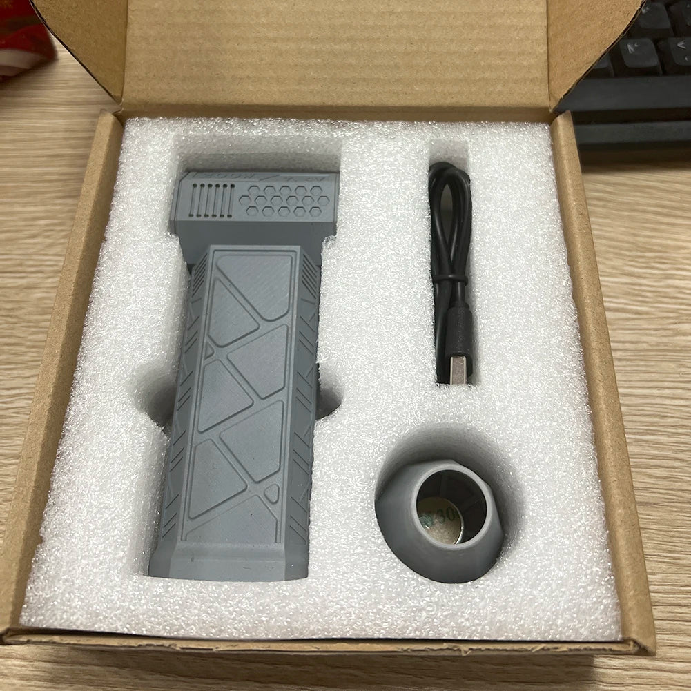High-Speed 130,000 RPM Mini Turbo Jet Fan - Powerful Brushless Motor Handheld Duct Fan