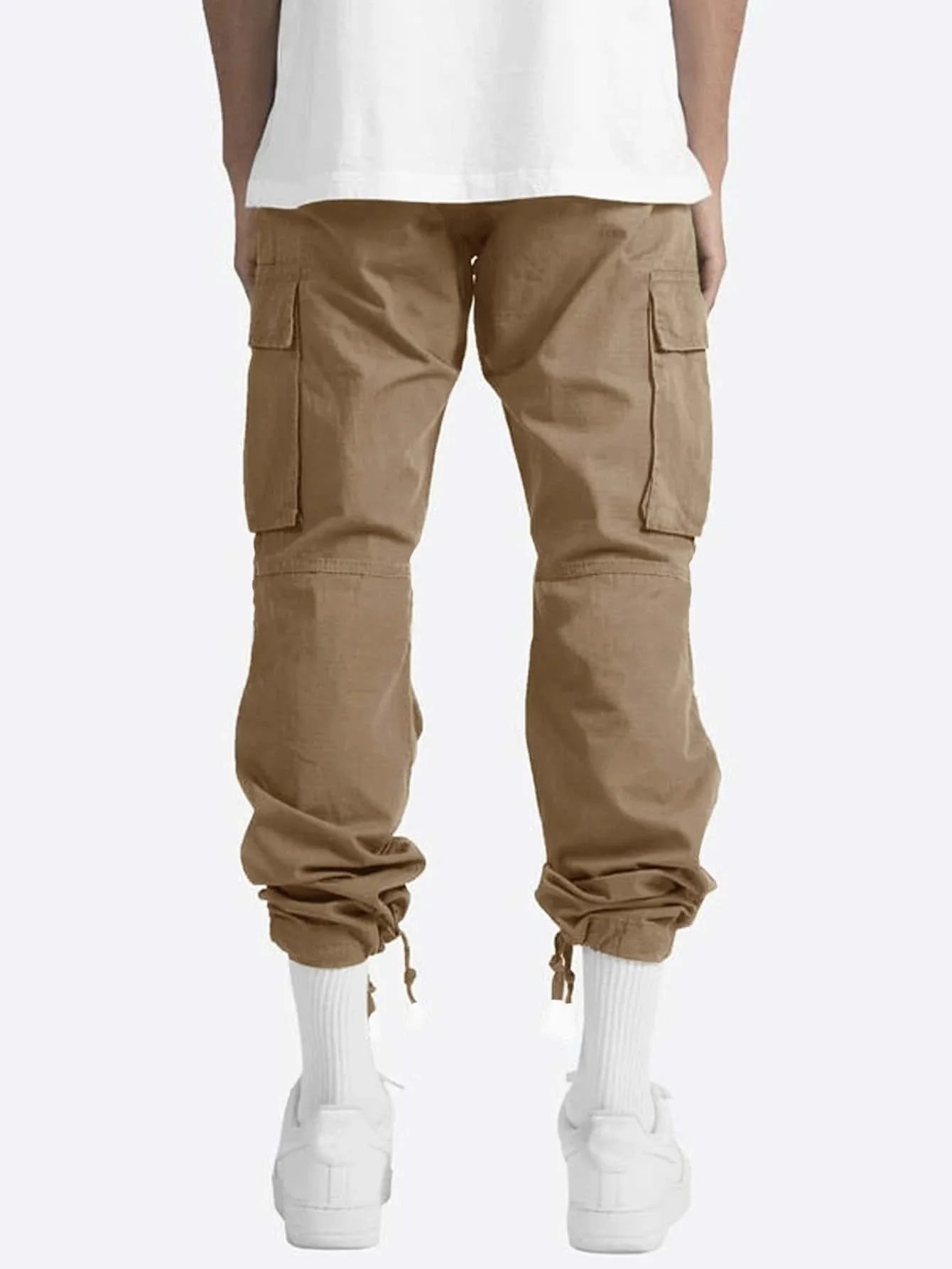 new men's cargo pants drawstring