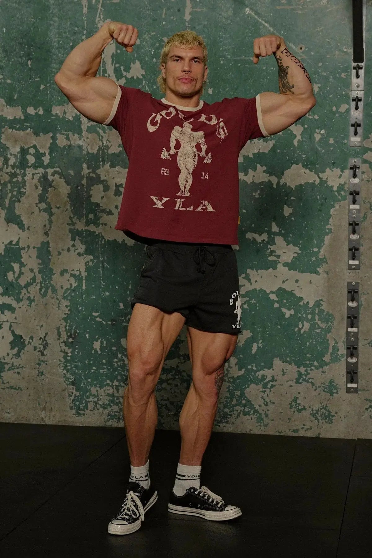 YLA - Golds Gym Ringer Tees