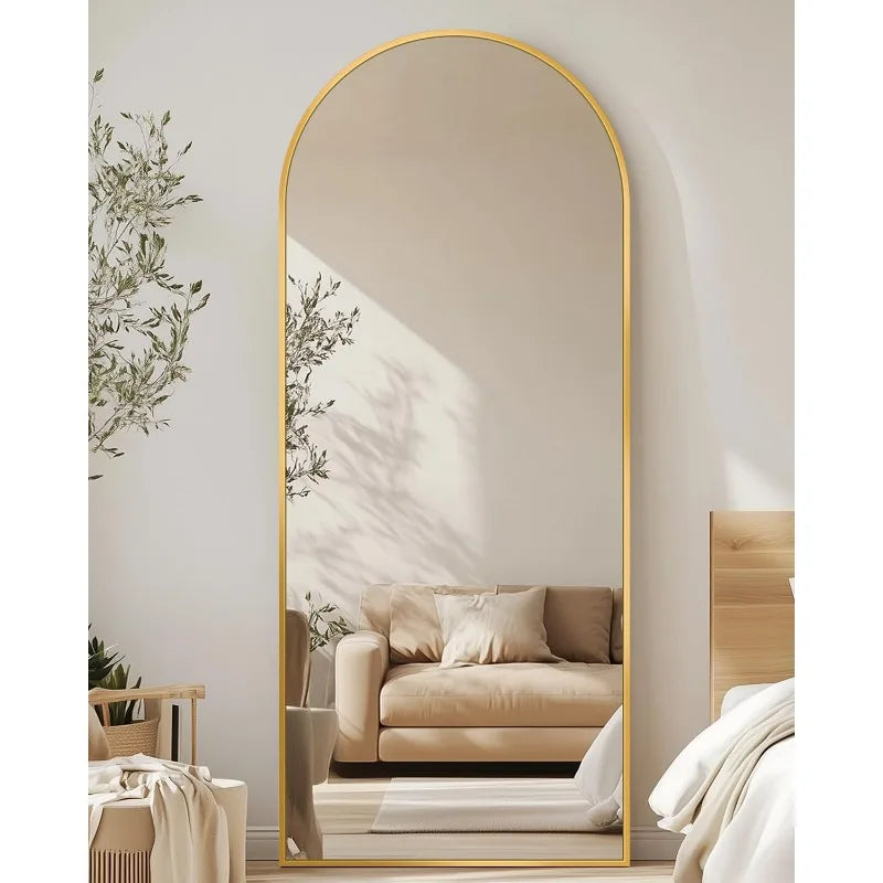 58"x19" Arch Full Length Floor Mirror