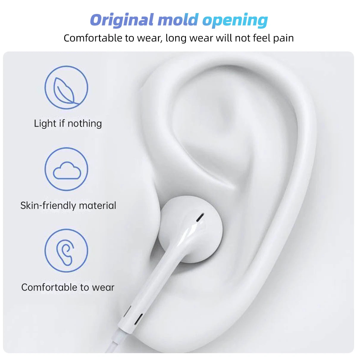 USB-C Wired Earphones for iPhone