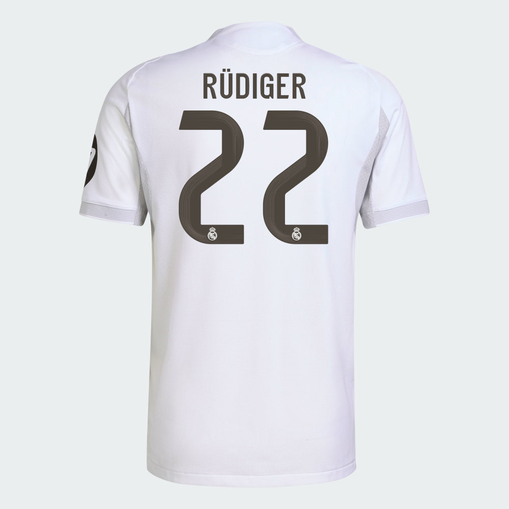 Real Madrid- Authentic 25/26 White Home Jersey Player Edition