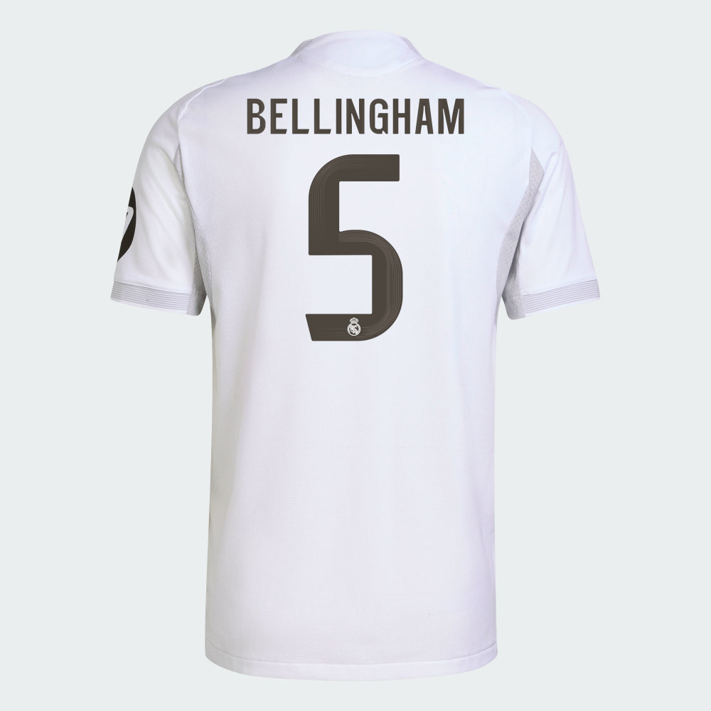 Real Madrid- Authentic 25/26 White Home Jersey Player Edition