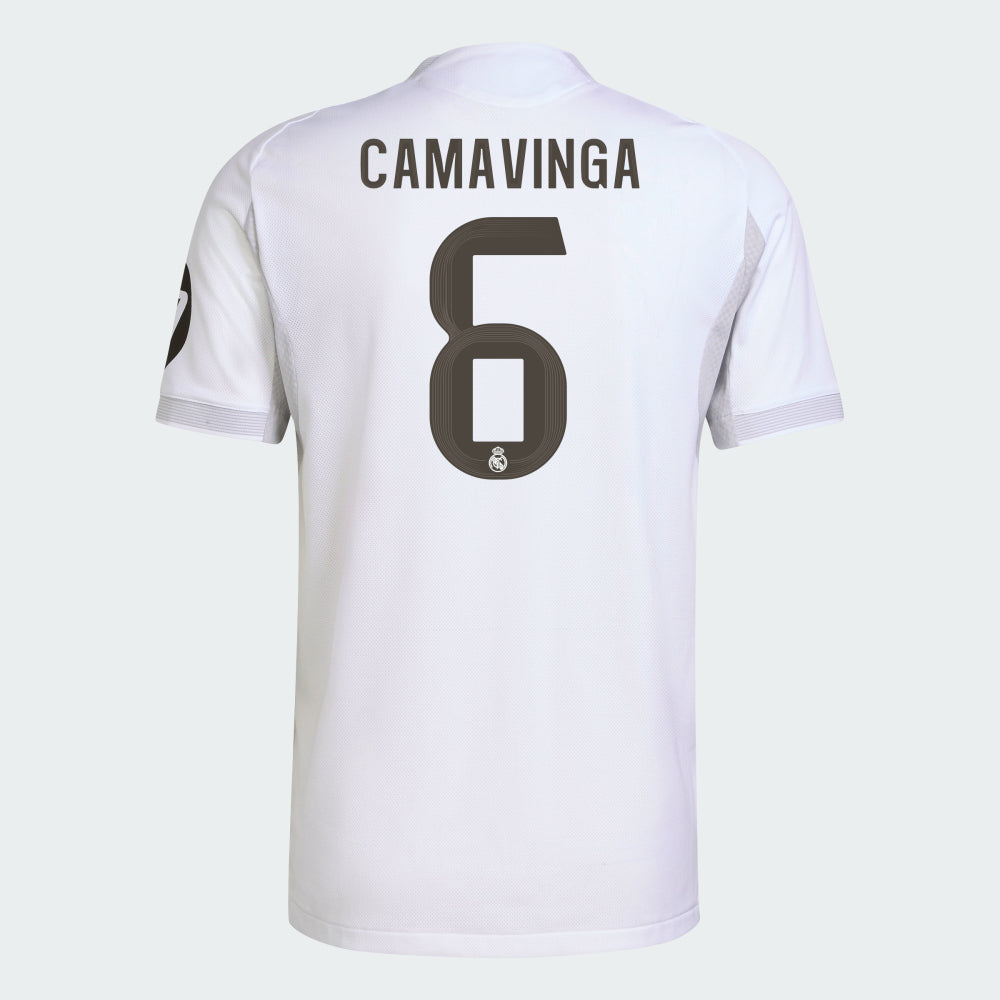 Real Madrid- Authentic 25/26 White Home Jersey Player Edition