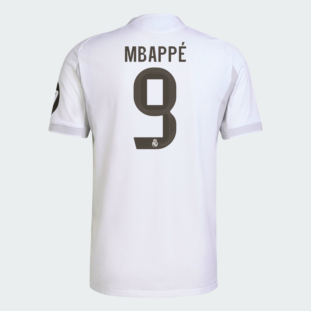Real Madrid- Authentic 25/26 White Home Jersey Player Edition