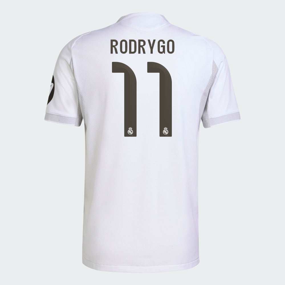 Real Madrid- Authentic 25/26 White Home Jersey Player Edition