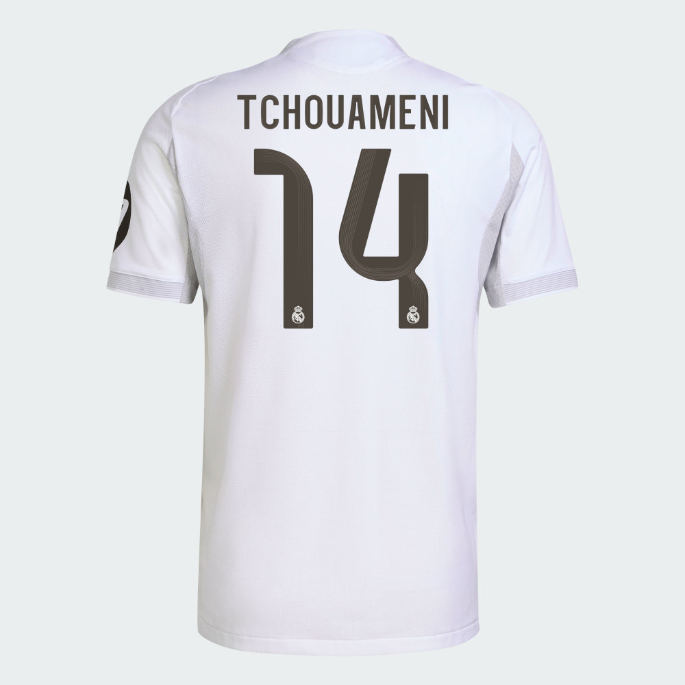 Real Madrid- Authentic 25/26 White Home Jersey Player Edition