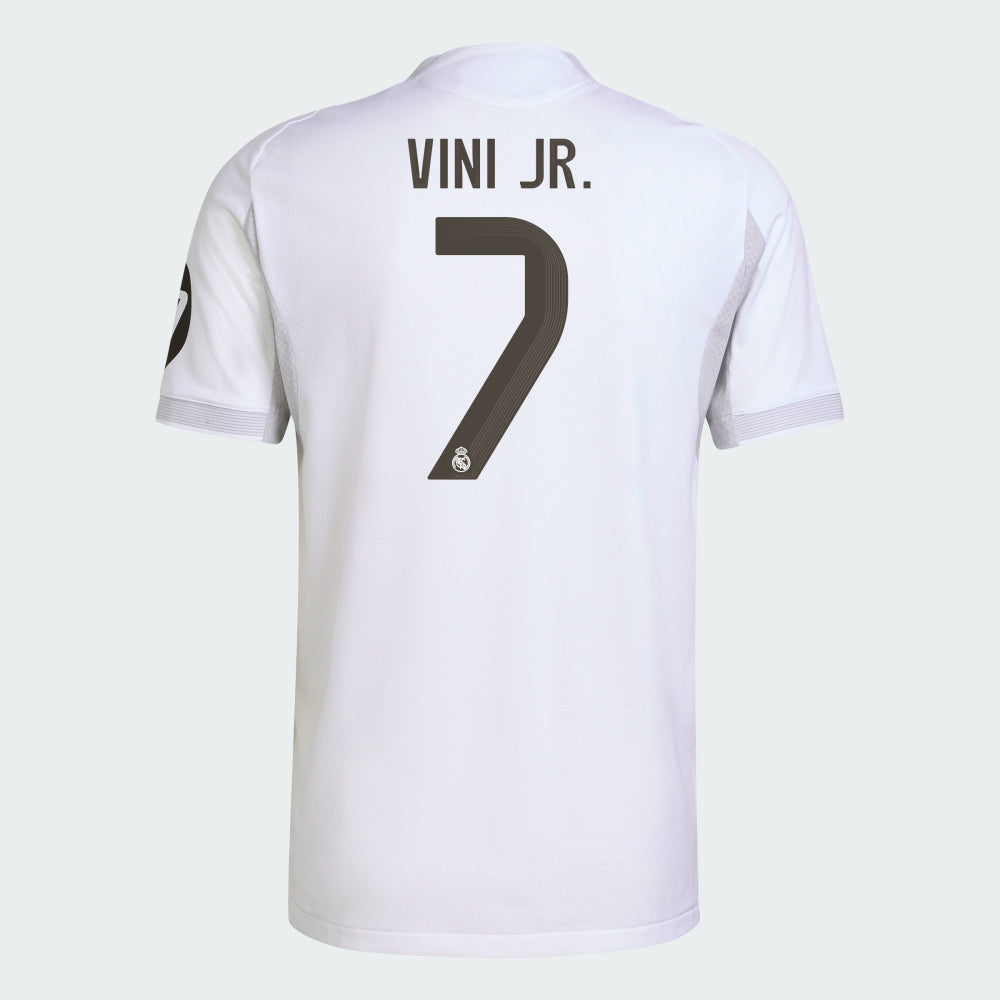 Real Madrid- Authentic 25/26 White Home Jersey Player Edition