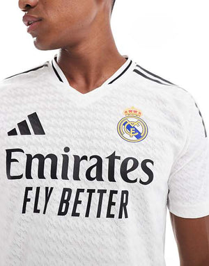 Real Madrid Men's Home Authentic Shirt 24/25 White