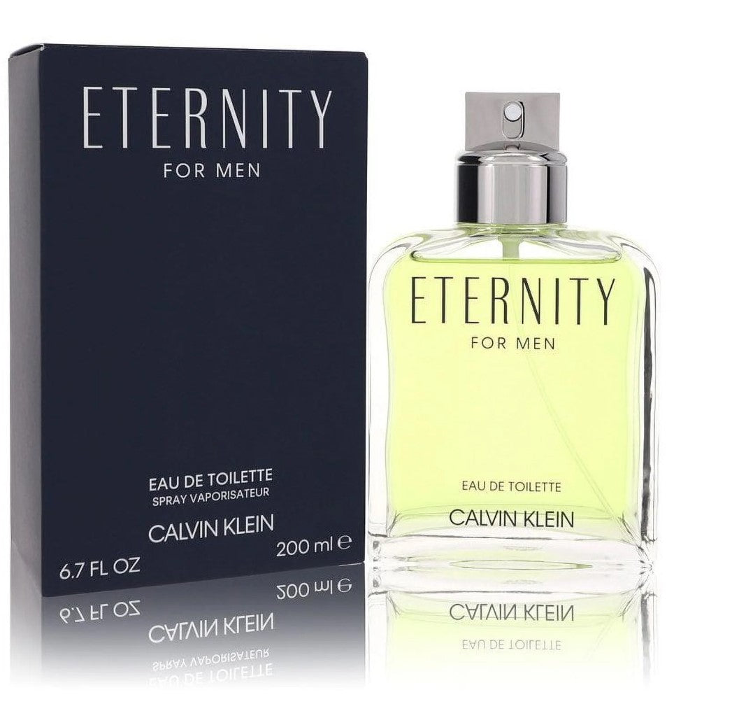 Eternity by Calvin Klein Eau De Toilette Spray 6.7 Oz