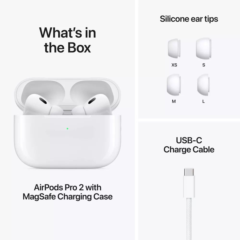 Apple AirPods Pro 2 with Active Noise Cancellation