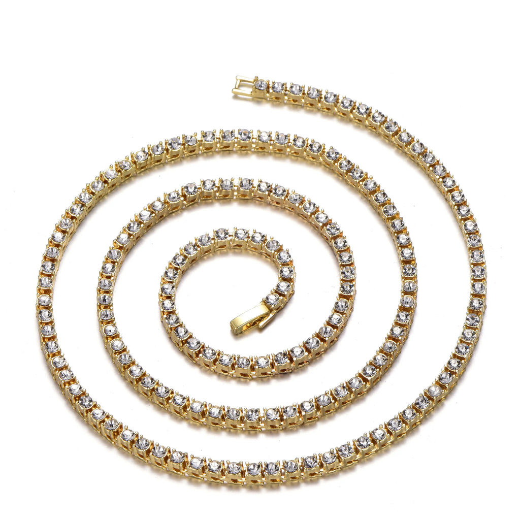 Tennis Chain Iced Out Necklace