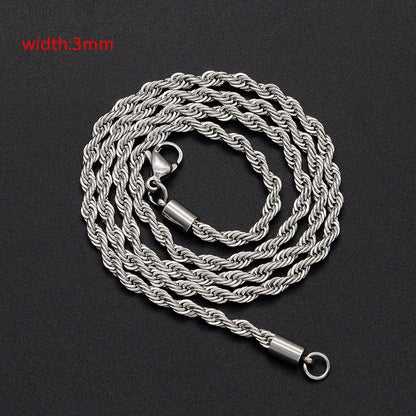 Men Classic Rope Chain