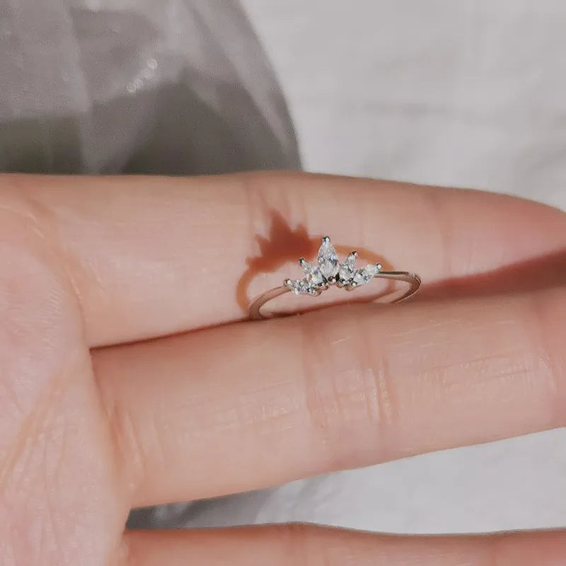 Crown Ring Women