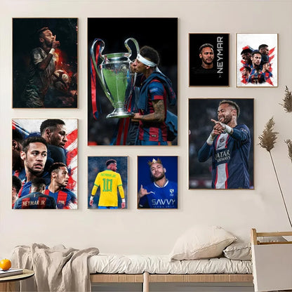 Neymar Jr: Wall Art Sticker