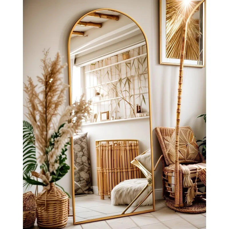 58"x19" Arch Full Length Floor Mirror