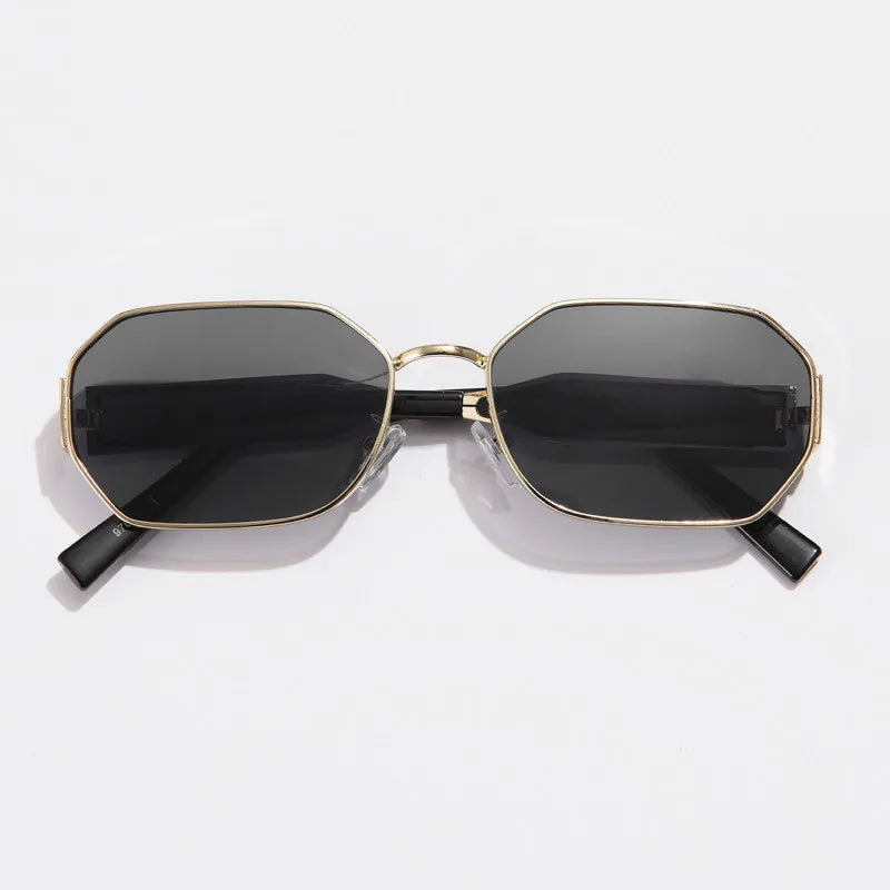 Retro Metal UV400 Sunglasses for Women