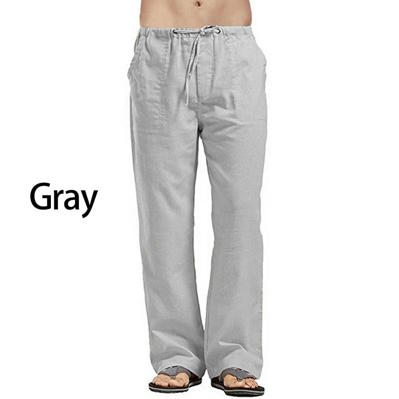 Men's Linen Trousers