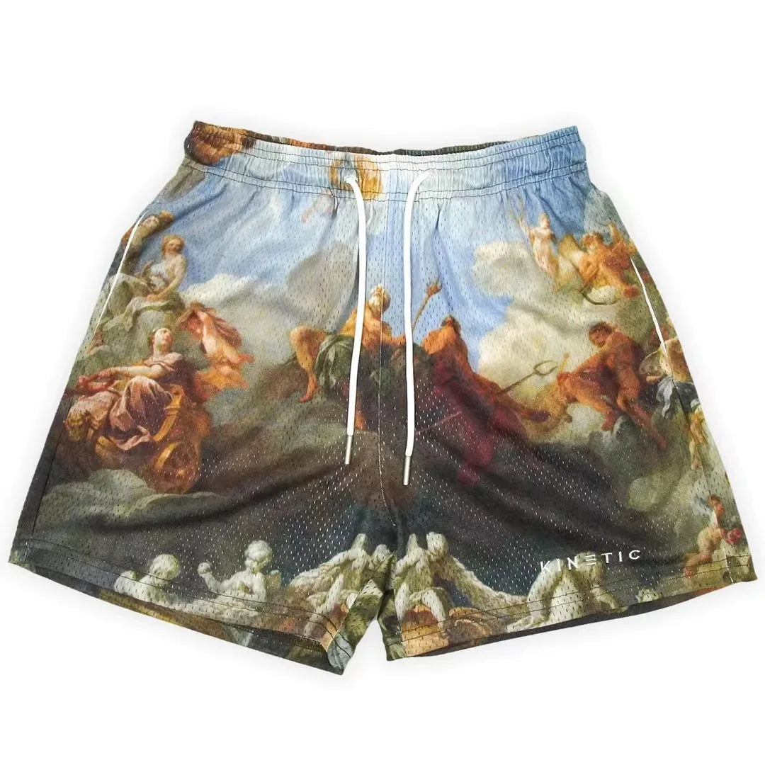 KINETIC Basic Shorts: men's gym/sports shorts