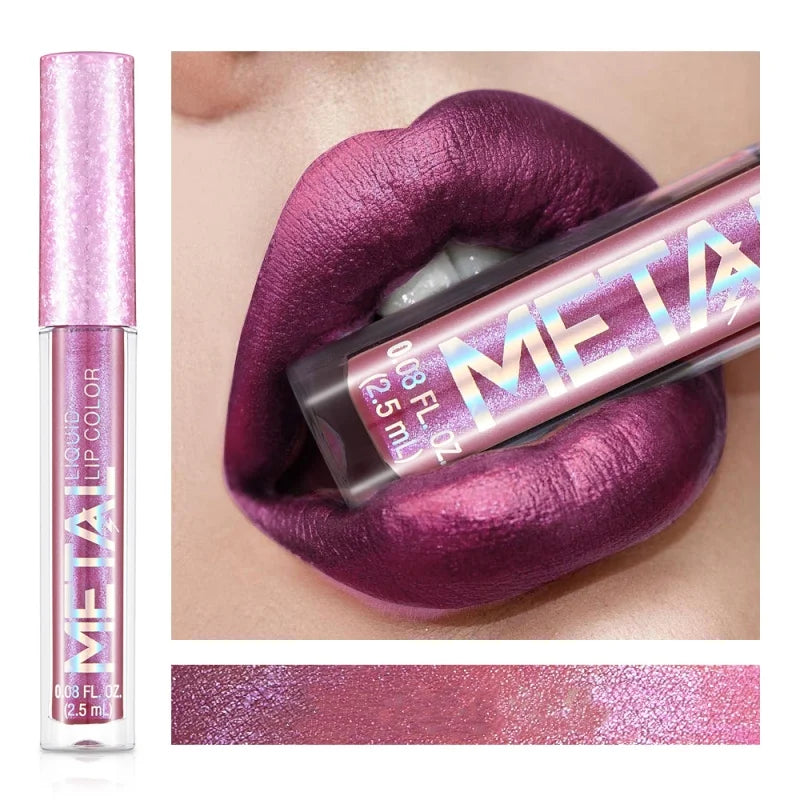 METAL - Matte Liquid Lipstick Lasting Lip Gloss