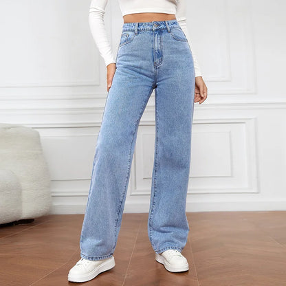 Straight High Jeans