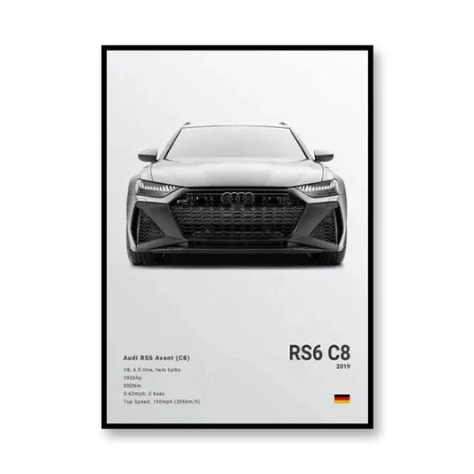 Cars Wall Art Print Poster (Unframed)