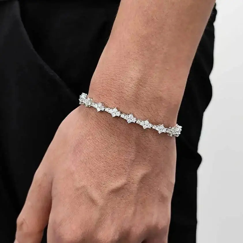 Iced Out Cubic Zirconia Bracelet