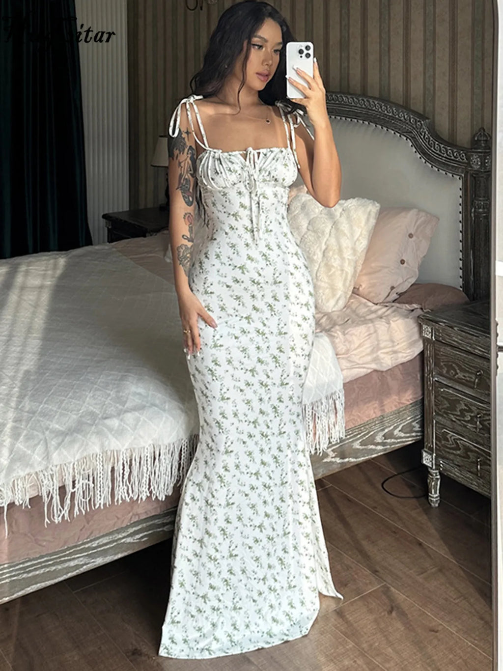 Hugcitar Women's Floral Dress