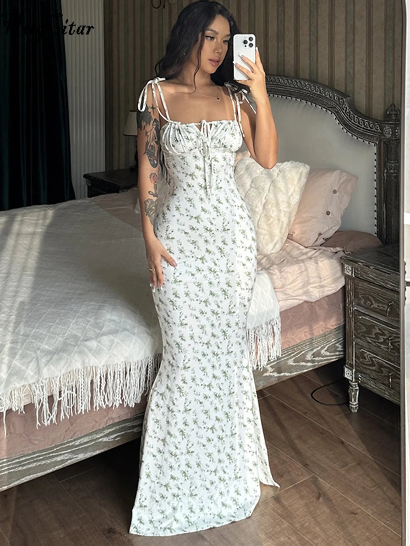 Hugcitar Women's Floral Dress