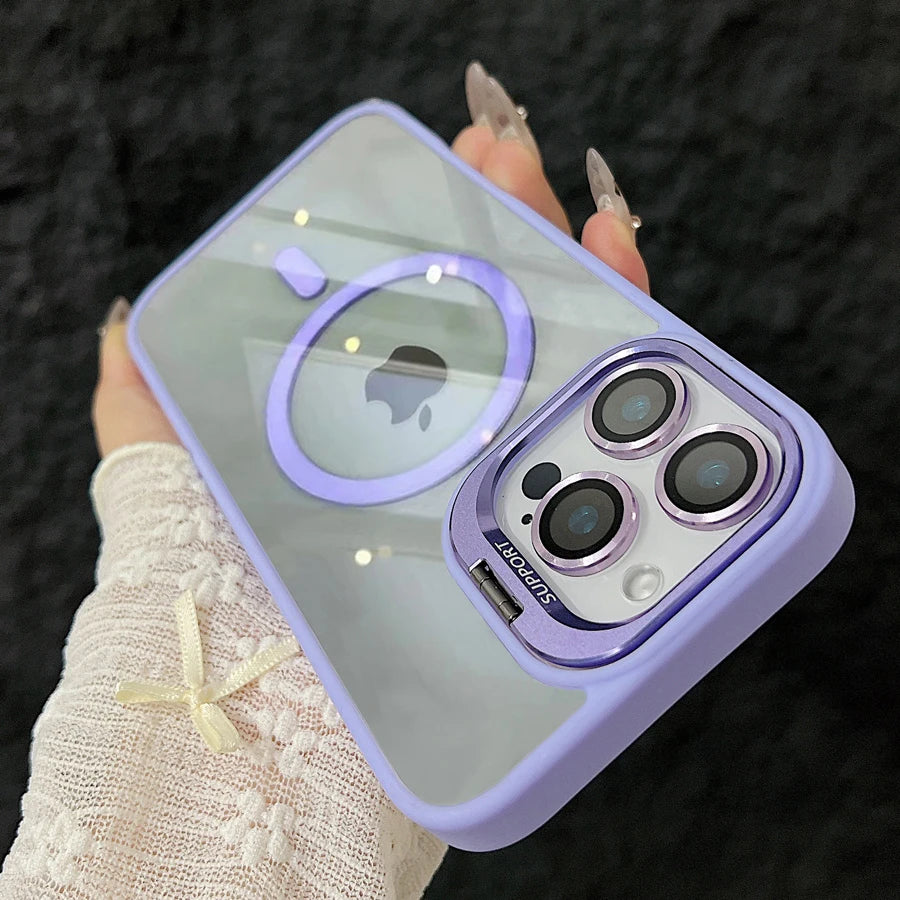 Luxury Magnetic Shockproof Phone Case For iPhone