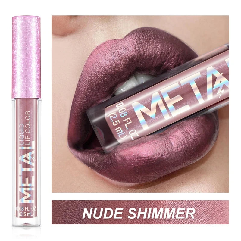 METAL - Matte Liquid Lipstick Lasting Lip Gloss