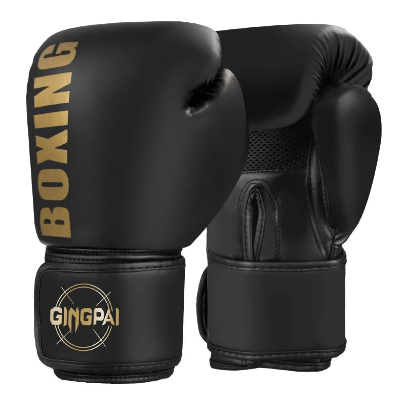 GINGPAI SPORT Professional Boxing Gloves