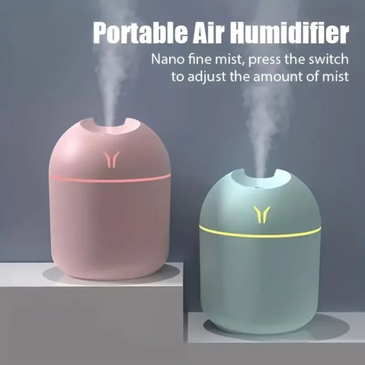 USB humidifier and essential oil diffuser