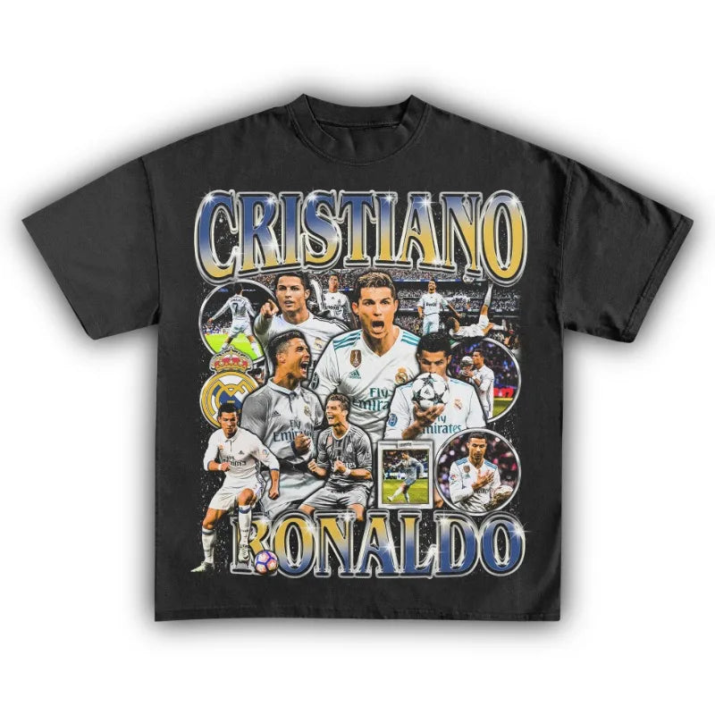 Cristiano Ronaldo Fans Essentials Short Sleeve Tee