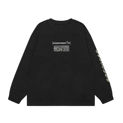 Cactus Jack Long Sleeve Graffiti Tees